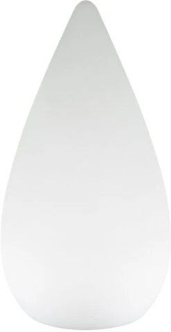 Trio Palmas Ladattava LED Ulkopöytävalaisin RGBW Kaukosäätimellä Valkoinen