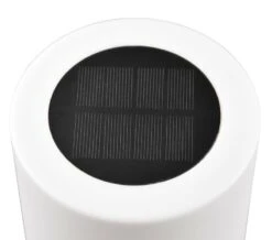 Trio Silva Aurinkokennopöytävalaisin Valkoinen Ladattava