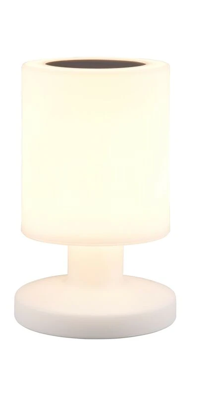 Trio Silva Aurinkokennopöytävalaisin Valkoinen Ladattava 3 Trio Silva Aurinkokennopöytävalaisin Valkoinen Ladattava - Image 3