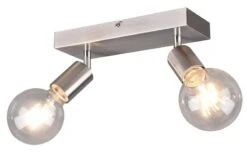 Trio Vannes Spotti 2-os. E27 Harjattu Teräs 7 Trio Vannes Spotti 2-os. E27 Harjattu Teräs -Yleinen Kotikauppa trio vannes 2os spotti harjattuter s