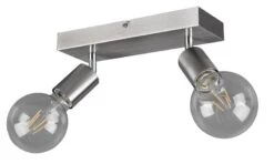 Trio Vannes Spotti 2-os. E27 Harjattu Teräs 6 Trio Vannes Spotti 2-os. E27 Harjattu Teräs -Yleinen Kotikauppa trio vannes 2os spotti harjattuter s1