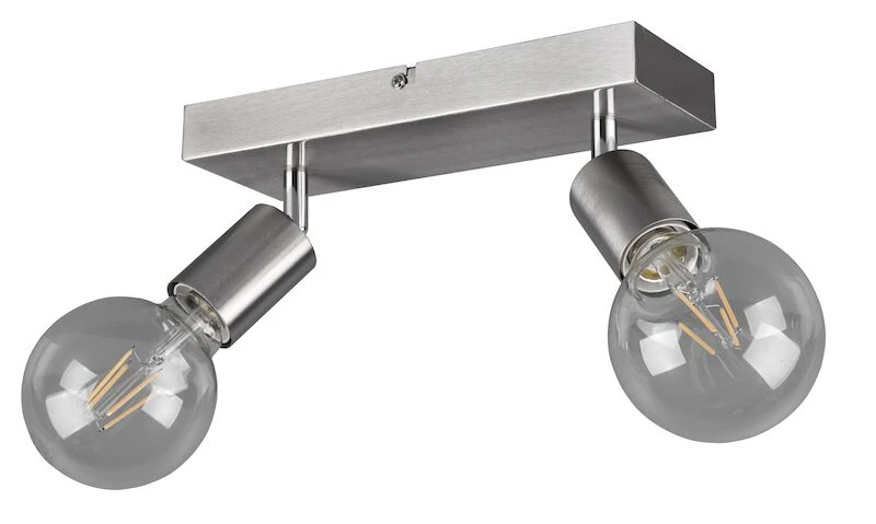 Trio Vannes Spotti 2-os. E27 Harjattu Teräs 3 Trio Vannes Spotti 2-os. E27 Harjattu Teräs - Image 3