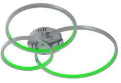 Trio Wiz Aaron LED Kattovalaisin Harjattu Teräs 9 Trio Wiz Aaron LED Kattovalaisin Harjattu Teräs -Yleinen Kotikauppa trio wiz aaron led kattovalaisin vihrea