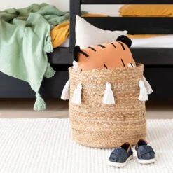 Tuisku Sisustuskori 25x25 Cm Luonnonväri/valkoinen 10 Tuisku Sisustuskori 25x25 Cm Luonnonväri/valkoinen -Yleinen Kotikauppa tuisku iso sisustuskori luonnonvari valkoinen web 5