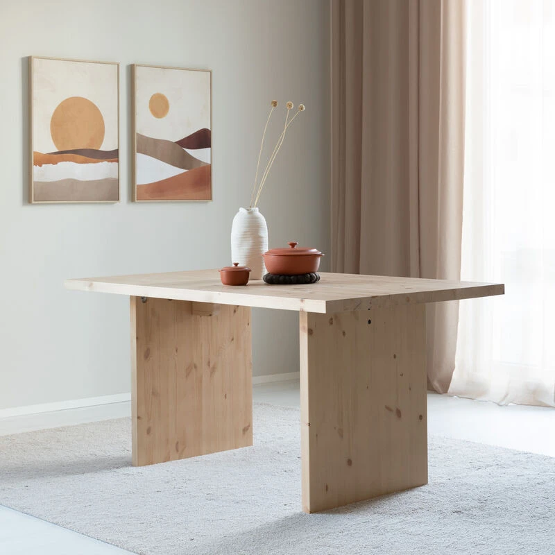 Iso Aurinko Taulu 50x70 Cm Ruskea/beige/okra, Luonnonvärinen Kehys 4 Iso Aurinko Taulu 50x70 Cm Ruskea/beige/okra, Luonnonvärinen Kehys - Image 4