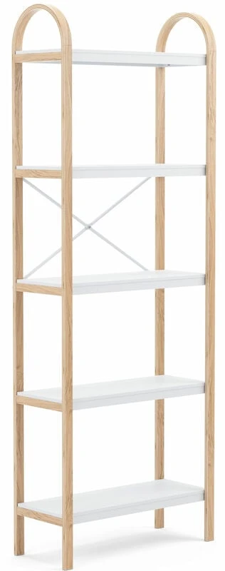 Umbra Bellwood Seisova Hylly 5 Tasoa 60,9x26x167,6cm Luonnonväri/valkoinen 4 Umbra Bellwood Seisova Hylly 5 Tasoa 60,9x26x167,6cm Luonnonväri/valkoinen - Image 4