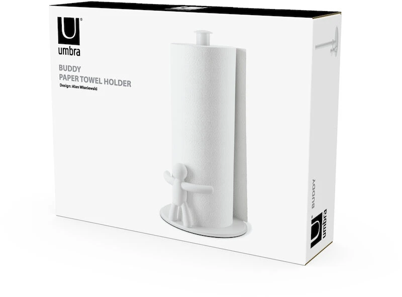 Umbra Buddy Talouspaperiteline 18x18x34 Cm Valkoinen 5 Umbra Buddy Talouspaperiteline 18x18x34 Cm Valkoinen - Image 5