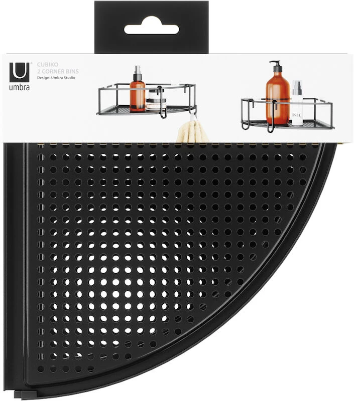 Umbra Cubiko Suihkun Kulmahyllysetti 26x26x10,7 Cm Musta 1 Umbra Cubiko Suihkun Kulmahyllysetti 26x26x10,7 Cm Musta