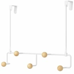 Umbra Estique Naulakko Oven Päälle 41,9x9,5x7,6 Cm Valkoinen -Yleinen Kotikauppa umbra estique naulakko ovenpaalle valkoinen