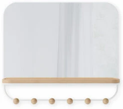 Umbra Estique Peili & Naulakko 45,7x40,6x10,1 Cm Valkoinen 10 Umbra Estique Peili & Naulakko 45,7x40,6x10,1 Cm Valkoinen -Yleinen Kotikauppa umbra estique peilinaulakko valkoinen