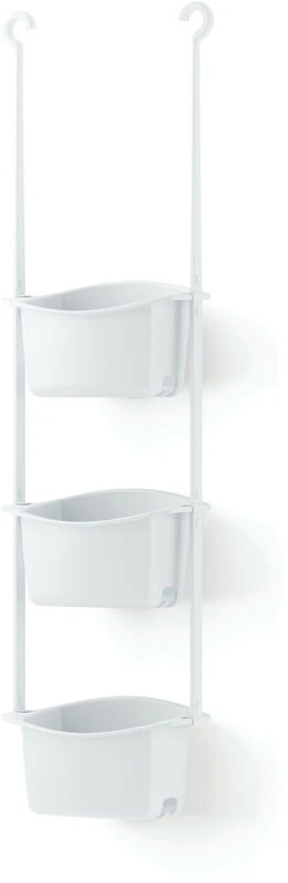 Umbra Flex 3-osainen Suihkuteline Valkoinen 2 Umbra Flex 3-osainen Suihkuteline Valkoinen - Image 2