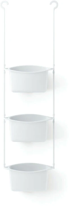 Umbra Flex 3-osainen Suihkuteline Valkoinen