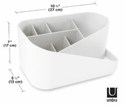 Umbra Glam Kosmetiikan Säilytyslaatikko Valkoinen/harmaa 8 Umbra Glam Kosmetiikan Säilytyslaatikko Valkoinen/harmaa -Yleinen Kotikauppa umbra glam kosmetiikan sailytyslaatikko valkoinenharmaa4