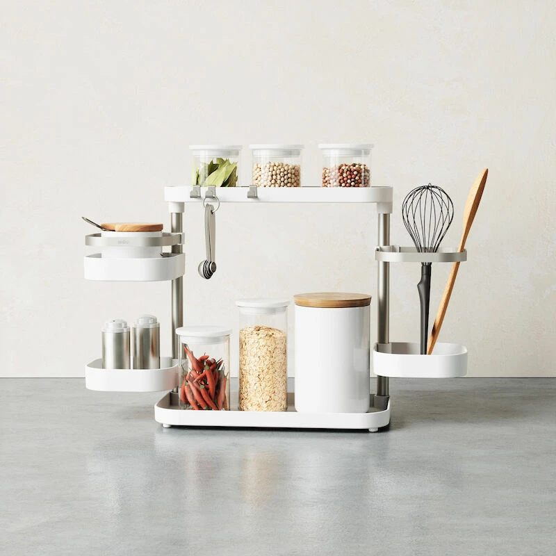 Umbra Holster Säilytysratkaisu 50,2x15,2x31,1 Cm Valkoinen/nikkeli 6 Umbra Holster Säilytysratkaisu 50,2x15,2x31,1 Cm Valkoinen/nikkeli - Image 6