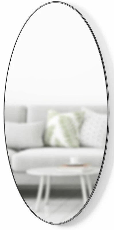 Umbra Hubba Ovaali Peili 61,9x92x2,5 Cm Titaani 2 Umbra Hubba Ovaali Peili 61,9x92x2,5 Cm Titaani - Image 2