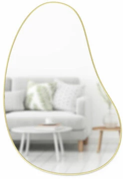 Umbra Hubba Pebble Peili 91,7x60,9x2,5 Cm Messinki 9 Umbra Hubba Pebble Peili 91,7x60,9x2,5 Cm Messinki -Yleinen Kotikauppa umbra hubba pebble peili 92x61 messinki1