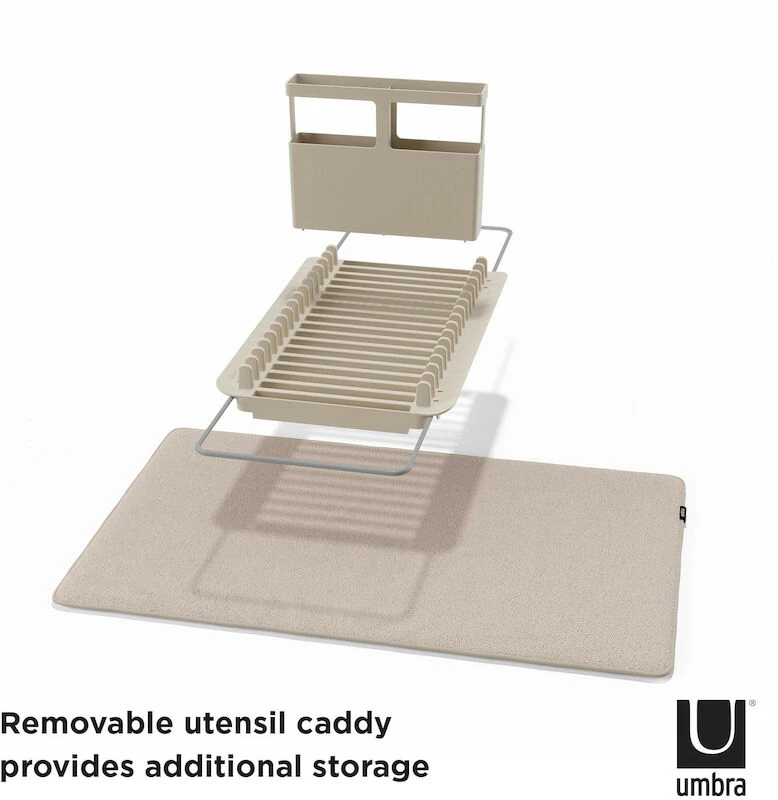 Umbra Udry Astiankuivausteline Latte 4 Umbra Udry Astiankuivausteline Latte - Image 4