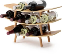 Umbra Vinola Viinipulloteline 50x20,3x12,7 Cm Vaalea Puu -Yleinen Kotikauppa umbra vinola viinipulloteline vaaleapuu4