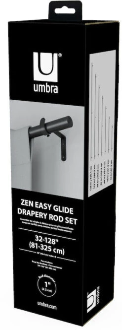 Umbra Zen Verhotanko 2,5x81-325 Cm Mattamusta 10 Umbra Zen Verhotanko 2,5x81-325 Cm Mattamusta -Yleinen Kotikauppa umbra zen verhotanko 134 mattamusta3