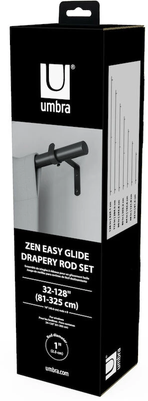 Umbra Zen Verhotanko 2,5x81-325 Cm Mattamusta 5 Umbra Zen Verhotanko 2,5x81-325 Cm Mattamusta - Image 5