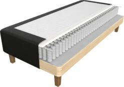 Unia 100 Runkopatjapaketti 160x200 Cm, 5cm Prof Vm, Metallijalat