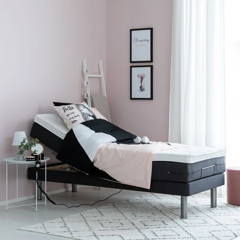 Unia 100 Moottorisänkypaketti 80x200 Cm, 5cm Prof Vm, Metallijalat 3 Unia 100 Moottorisänkypaketti 80x200 Cm, 5cm Prof Vm, Metallijalat - Image 3