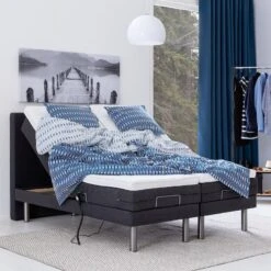 Unia 100 Moottorisänkypaketti 160x200 Cm, 5cm Prof Vm, Metallijalat 9 Unia 100 Moottorisänkypaketti 160x200 Cm, 5cm Prof Vm, Metallijalat -Yleinen Kotikauppa unia 100 moottorisankypaketti 160x200 paadyt nostettu