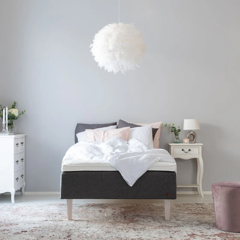 Unia 300 Runkopatjapaketti 120x200 Cm L T.harmaa, 8cm Prof Vm, Jalat 23cm Royal 2 Unia 300 Runkopatjapaketti 120x200 Cm L T.harmaa, 8cm Prof Vm, Jalat 23cm Royal - Image 2