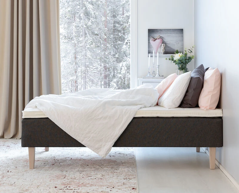 Unia 300 Runkopatjapaketti 120x200 Cm L T.harmaa, 8cm Prof Vm, Jalat 23cm Royal 6 Unia 300 Runkopatjapaketti 120x200 Cm L T.harmaa, 8cm Prof Vm, Jalat 23cm Royal - Image 6