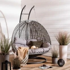 Usva Kahden Istuttava Riipputuoli Ja Teline Harmaa 8 Usva Kahden Istuttava Riipputuoli Ja Teline Harmaa -Yleinen Kotikauppa usva kahden istuttava riipputuoli ja teline web 11