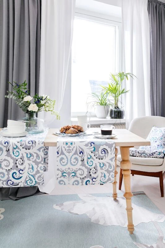 Vallila Danis Verho 140x250 Cm Harmaa 4 Vallila Danis Verho 140x250 Cm Harmaa - Image 4