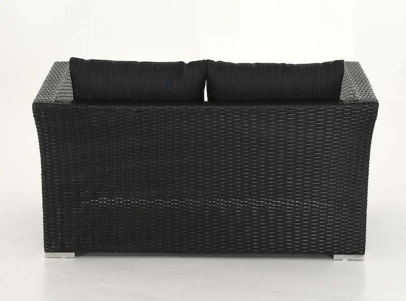 Vanamo 2-istuttava Sohva Musta/harmaa 3 Vanamo 2-istuttava Sohva Musta/harmaa - Image 3