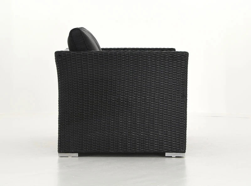 Vanamo 2-istuttava Sohva Musta/harmaa 2 Vanamo 2-istuttava Sohva Musta/harmaa - Image 2