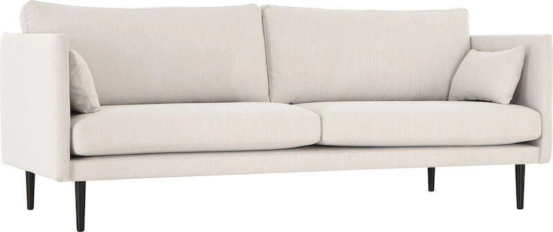 Kajo 3-istuttava Sohva Luonnonvalkoinen Ronda 06, Mustat Jalat 3 Kajo 3-istuttava Sohva Luonnonvalkoinen Ronda 06, Mustat Jalat - Image 3