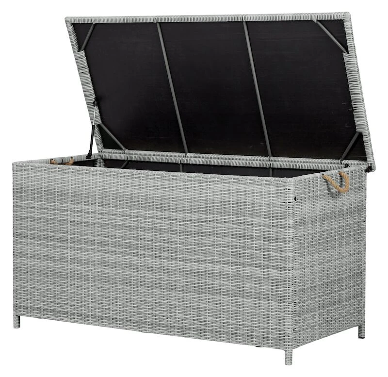 Vila Vinga Pehmustelaatikko Hiekan Värinen Polyrottinki/alumiini 3 Vila Vinga Pehmustelaatikko Hiekan Värinen Polyrottinki/alumiini - Image 3