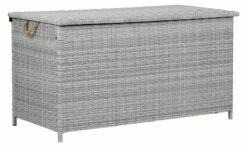 Vila Vinga Pehmustelaatikko Hiekan Värinen Polyrottinki/alumiini