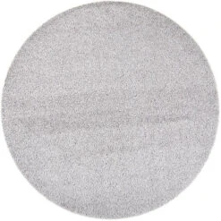 VM Carpet Tessa Nukkamatto Pyöreä 200 Cm Vaaleanharmaa