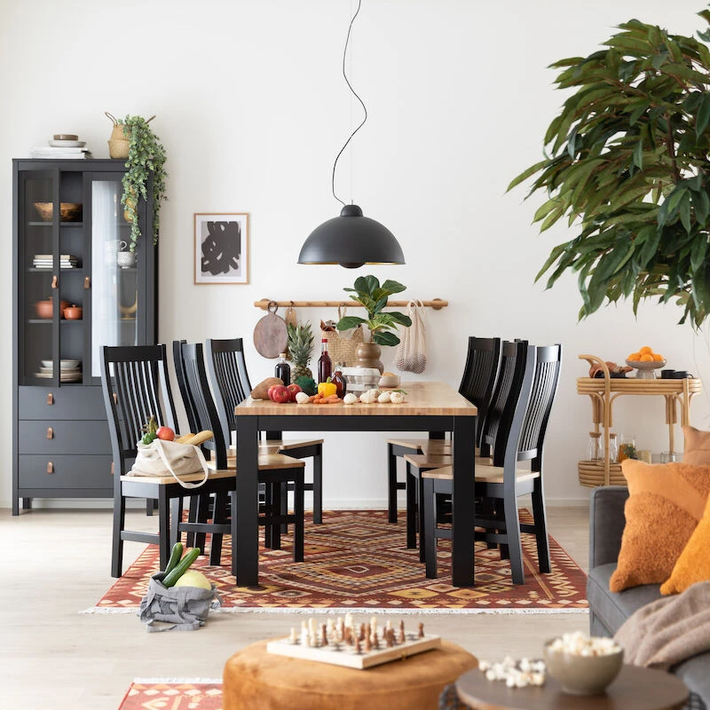 Hübsch Folk Tanko Vaatenaulakko 10-koukulla Tammi 6 Hübsch Folk Tanko Vaatenaulakko 10-koukulla Tammi - Image 6