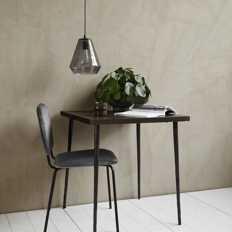 House Doctor Slated Pöytä 70x70 Cm Musta 3 House Doctor Slated Pöytä 70x70 Cm Musta - Image 3