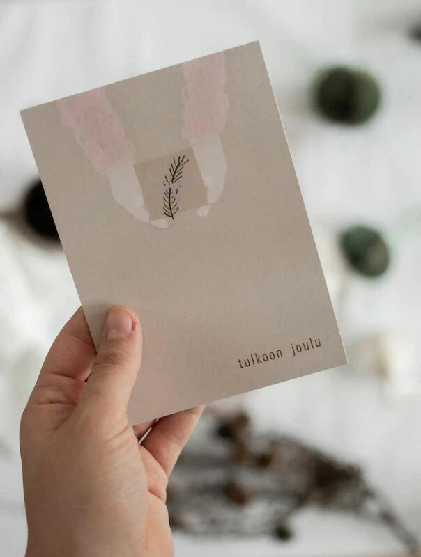 Xeraliving JOULULAHJA Joulukortti 10,5x14,8 Cm 1 Xeraliving JOULULAHJA Joulukortti 10,5x14,8 Cm