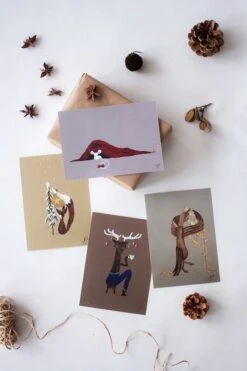 Xeraliving SORSA Joulukortti 10,5x14,8 Cm