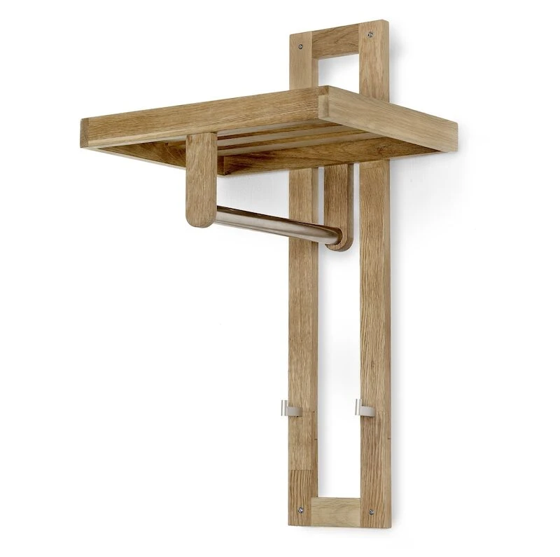 Zitti Vaatehylly 1-osainen, öljytty Tammi 2 Zitti Vaatehylly 1-osainen, öljytty Tammi - Image 2